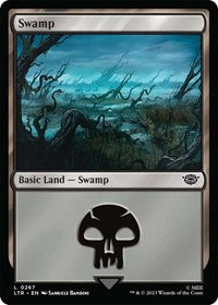 Swamp 0267 (267) - Universes Beyond: The Lord of the Rings: Tales of Middle-earth