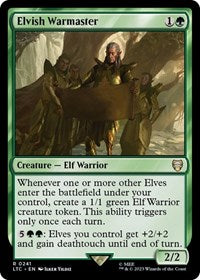 Elvish Warmaster (241) - Commander: The Lord of the Rings: Tales of Middle-earth