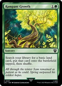 Rampant Growth (257) - Commander: The Lord of the Rings: Tales of Middle-earth