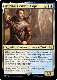 Boromir Gondors Hope (49) - Commander: The Lord of the Rings: Tales of Middle-earth