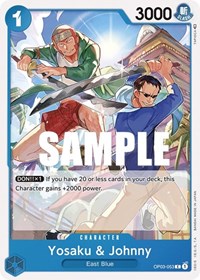 Yosaku and Johnny (OP03-053) - Pillars of Strength