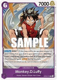 MonkeyDLuffy (OP03-070) - Pillars of Strength