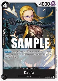 Kalifa (081) (OP03-081) - Pillars of Strength