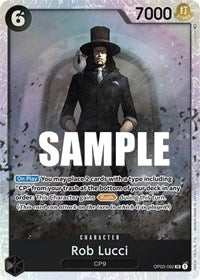Rob Lucci (092) (OP03-092) - Pillars of Strength
