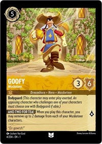 Goofy - Musketeer (4/204) - The First Chapter