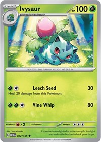 Ivysaur 002 165 (002/165) - SV: Scarlet & Violet 151