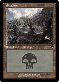 Swamp 443 Retro Frame (443) - Commander Masters