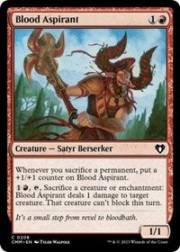 Blood Aspirant (208) - Commander Masters