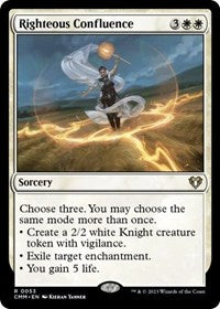 Righteous Confluence (53) - Commander Masters