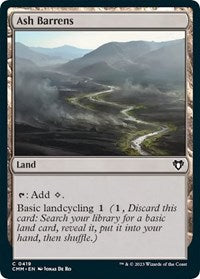 Ash Barrens (419) - Commander Masters