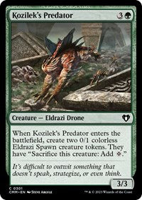 Kozileks Predator (301) - Commander Masters