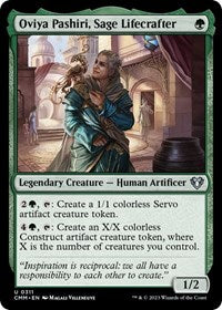 Oviya Pashiri Sage Lifecrafter (311) - Commander Masters