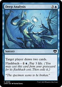 Deep Analysis (86) - Commander Masters