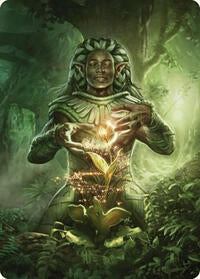 Elvish Mystic Art Card (41) - Art Series: Commander Masters