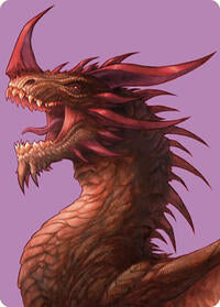 The Ur Dragon Art Card (61) - Art Series: Commander Masters