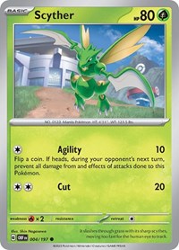 Scyther (004/197) - SV03: Obsidian Flames