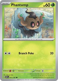 Phantump (011/197) - SV03: Obsidian Flames