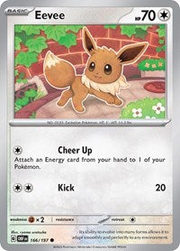 Eevee (166/197) - SV03: Obsidian Flames