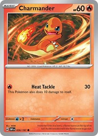 Charmander (026/197) - SV03: Obsidian Flames