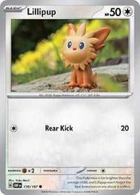 Lillipup (170/197) - SV03: Obsidian Flames