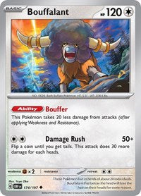 Bouffalant (174/197) - SV03: Obsidian Flames