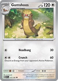 Gumshoos (177/197) - SV03: Obsidian Flames