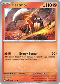Heatmor (039/197) - SV03: Obsidian Flames