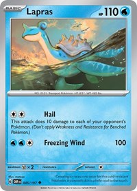 Lapras (045/197) - SV03: Obsidian Flames