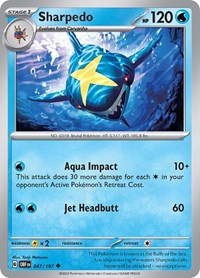 Sharpedo (047/197) - SV03: Obsidian Flames