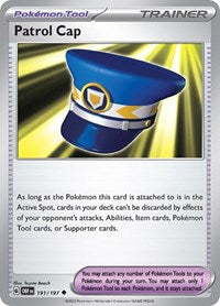 Patrol Cap (191/197) - SV03: Obsidian Flames