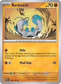 Barboach (108/197) - SV03: Obsidian Flames