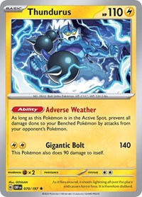 Thundurus (070/197) - SV03: Obsidian Flames