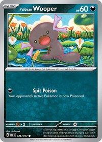 Paldean Wooper 126 197 (126/197) - SV03: Obsidian Flames