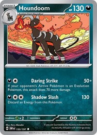 Houndoom (133/197) - SV03: Obsidian Flames