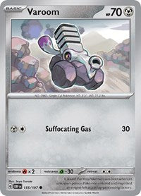 Varoom 155 197 (155/197) - SV03: Obsidian Flames