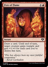 Fists of Flame (223) - Commander Masters