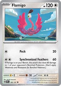Flamigo (185/197) - SV03: Obsidian Flames