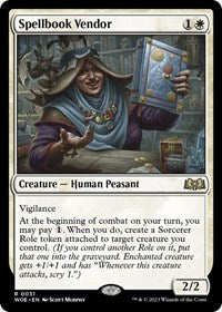 Spellbook Vendor (31) - Wilds of Eldraine