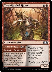 Two Headed Hunter (155) - Wilds of Eldraine