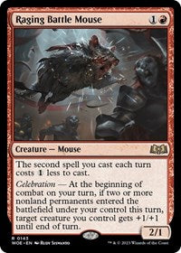 Raging Battle Mouse (143) - Wilds of Eldraine