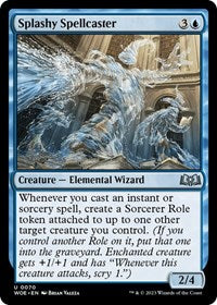 Splashy Spellcaster (70) - Wilds of Eldraine