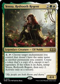 Yenna Redtooth Regent (219) - Wilds of Eldraine
