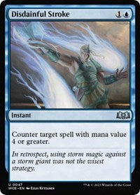 Disdainful Stroke (47) - Wilds of Eldraine