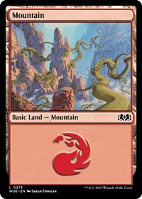 Mountain 0273 (273) - Wilds of Eldraine