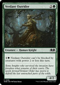 Verdant Outrider (196) - Wilds of Eldraine