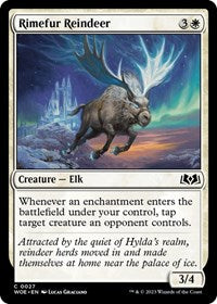 Rimefur Reindeer (27) - Wilds of Eldraine