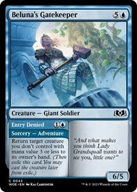 Belunas Gatekeeper (43) - Wilds of Eldraine