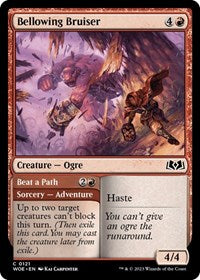 Bellowing Bruiser (121) - Wilds of Eldraine