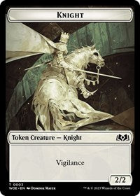 Knight Token (3) - Wilds of Eldraine