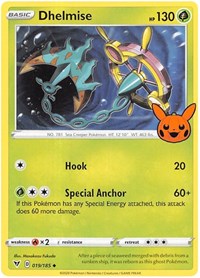 Dhelmise (019/185) - Trick or Trade BOOster Bundle 2023
